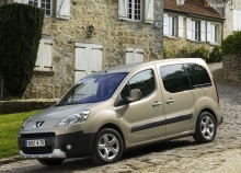 Peugeot Partner minivan с 2008 года
